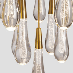 Soltaire Round Chandelier 17'' 24'' 36'' 40'' 58''D by Franing - SHOP ALL,crystal chandelier,Ceiling,Island counter/dining room