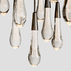 Soltaire Round Chandelier 17'' 24'' 36'' 40'' 58''D by Franing - SHOP ALL,crystal chandelier,Ceiling,Island counter/dining room