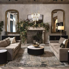 Soltaire Round Chandelier 17'' 24'' 36'' 40'' 58''D by Franing - SHOP ALL,crystal chandelier,Ceiling,Island counter/dining room