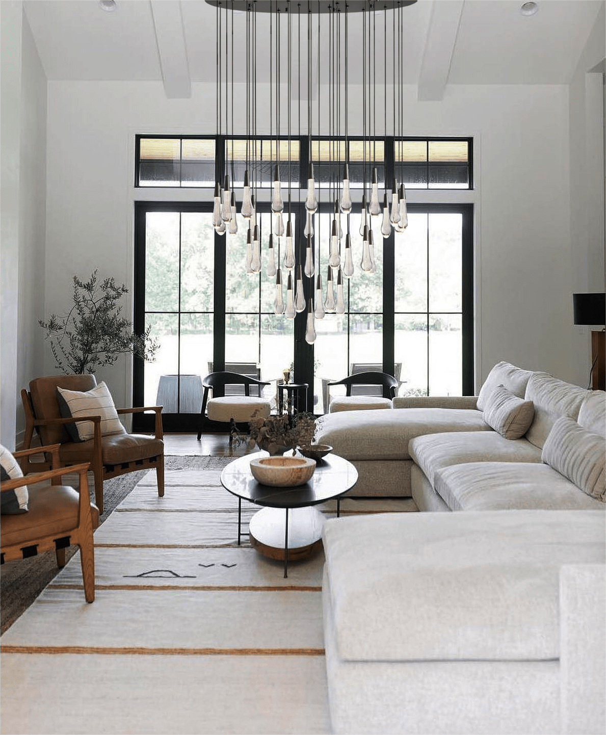 Soltaire Round Chandelier 17'' 24'' 36'' 40'' 58''D by Franing - SHOP ALL,crystal chandelier,Ceiling,Island counter/dining room