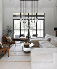Soltaire Round Chandelier 17'' 24'' 36'' 40'' 58''D by Franing - SHOP ALL,crystal chandelier,Ceiling,Island counter/dining room
