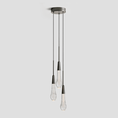 Soltaire Round Pendant - 3 lights 5 lights 7 lights by Franing - SHOP ALL,crystal chandelier,Ceiling,Island counter/dining room