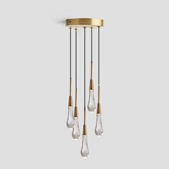 Soltaire Round Pendant - 3 lights 5 lights 7 lights by Franing - SHOP ALL,crystal chandelier,Ceiling,Island counter/dining room