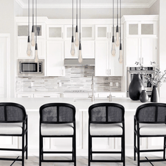 Soltaire Round Pendant - 3 lights 5 lights 7 lights by Franing - SHOP ALL,crystal chandelier,Ceiling,Island counter/dining room