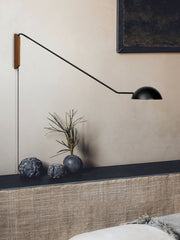 Swing Dome Wall Light by Franing - SHOP ALL,WALL,Metal wall light