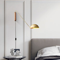 Swing Dome Wall Light by Franing - SHOP ALL,WALL,Metal wall light