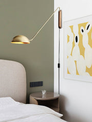 Swing Dome Wall Light by Franing - SHOP ALL,WALL,Metal wall light