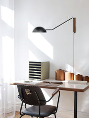 Swing Dome Wall Light by Franing - SHOP ALL,WALL,Metal wall light
