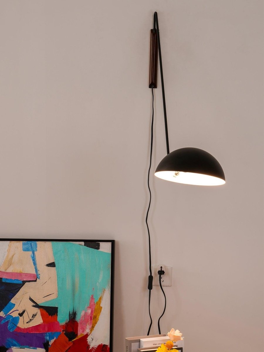Swing Dome Wall Light by Franing - SHOP ALL,WALL,Metal wall light