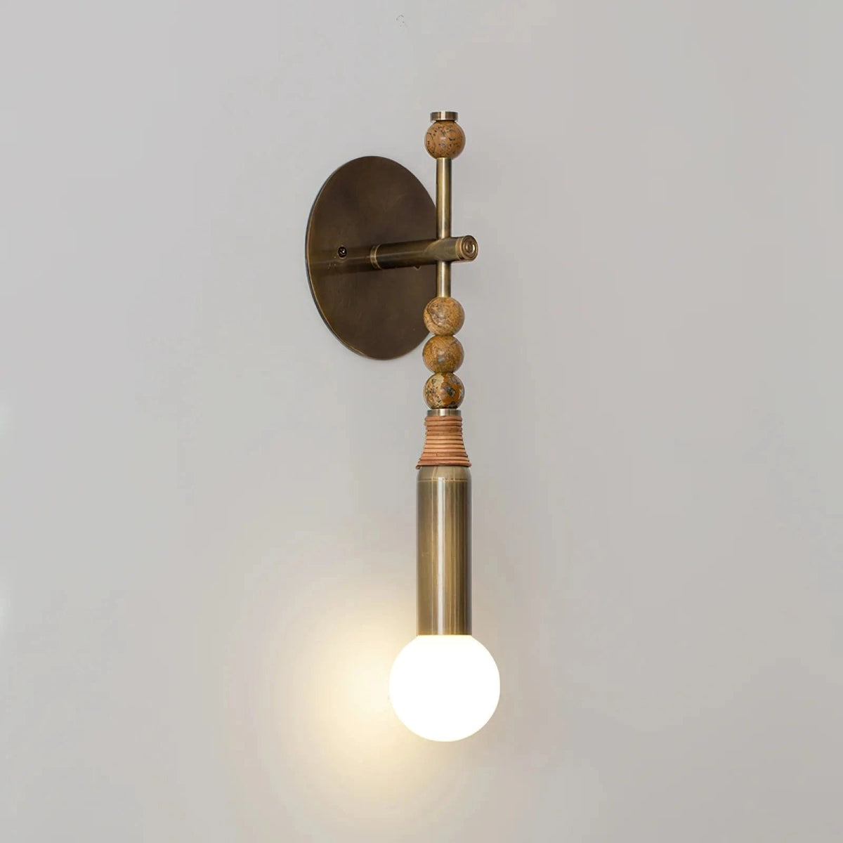 Toam Wall Lamp by Franing - SHOP ALL,WALL,Metal wall light,glass wall light,Traditional