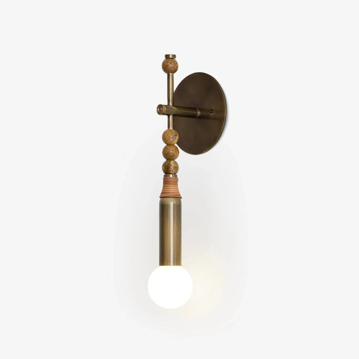 Toam Wall Lamp by Franing - SHOP ALL,WALL,Metal wall light,glass wall light,Traditional