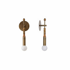 Toam Wall Lamp by Franing - SHOP ALL,WALL,Metal wall light,glass wall light,Traditional