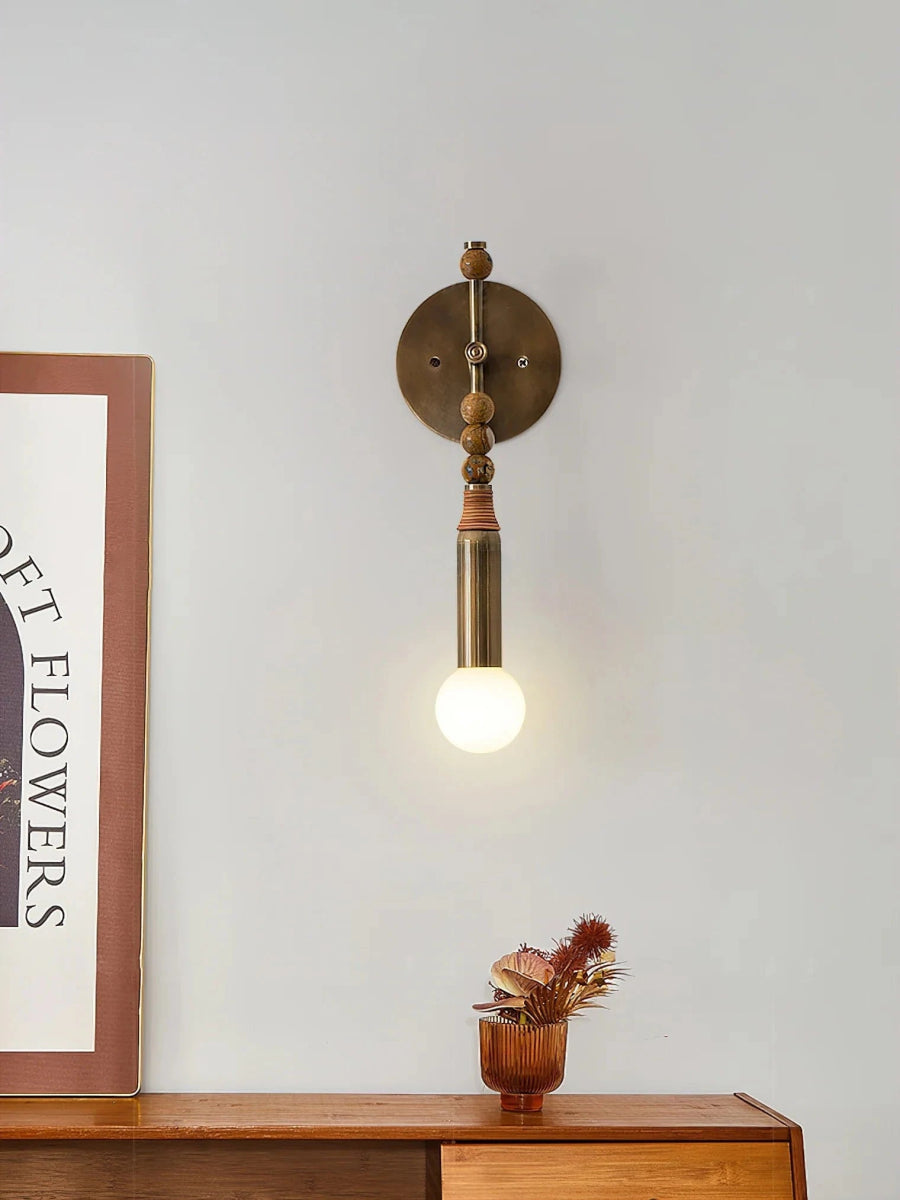 Toam Wall Lamp by Franing - SHOP ALL,WALL,Metal wall light,glass wall light,Traditional