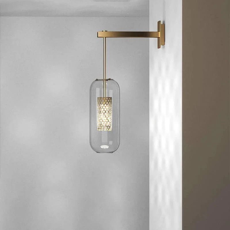 Vadim Glass Wall Lamp by Franing - shop all，wall，glass wall light