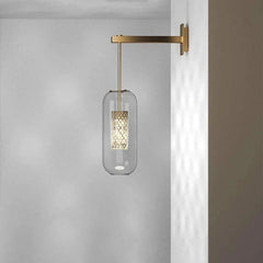 Vadim Glass Wall Lamp by Franing - shop all，wall，glass wall light