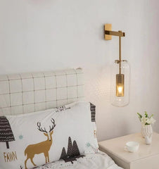 Vadim Glass Wall Lamp by Franing - shop all，wall，glass wall light