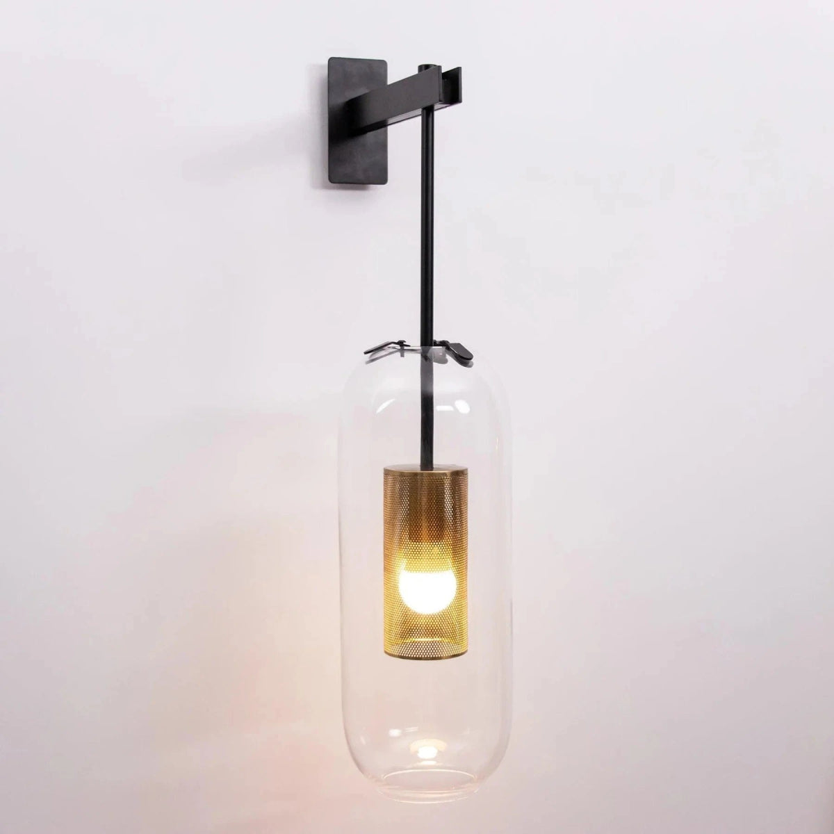 Vadim Glass Wall Lamp by Franing - shop all，wall，glass wall light