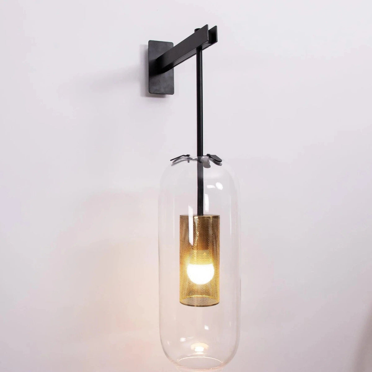 Vadim Glass Wall Lamp by Franing - shop all，wall，glass wall light