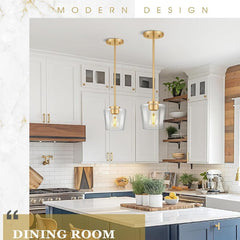 Z - Lite Joliet Olde Brass Modern Teardrop Mini Pendant Light with Clear Glass pendant by Franing - SHOP ALL，pendant，glass chandelier